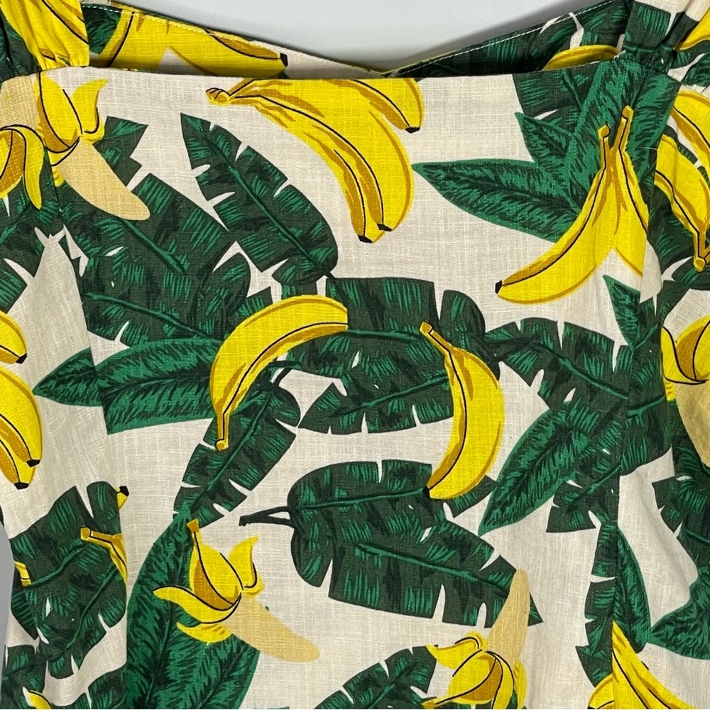 Collectif Banana Print Top Medium - Picture 10 of 10